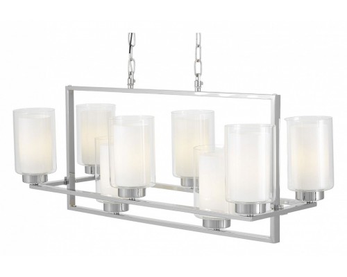 Подвесная люстра LUMINA DECO Lino LDP 1239-8 CHR Подвесная люстра LUMINA DECO Lino LDP 1239-8 CHR