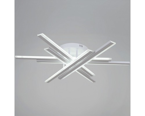 Люстра на штанге  16090-0.3-06 BK/WH