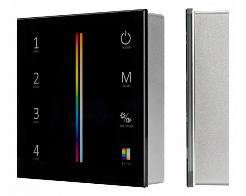 Панель-регулятора цвета RGBW сенсорный накладной Arlight SMART 28310 Панель-регулятора цвета RGBW сенсорный накладной Arlight SMART 28310