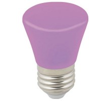 Лампа светодиодная Volpe Décor Color E27 1Вт K UL-00005644