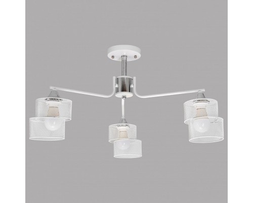 Люстра на штанге Imex MD.4252 MD.4252-3-S-WH+CH