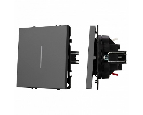 Выключатель проходной одноклавишный без рамки Arlight SWT 054263