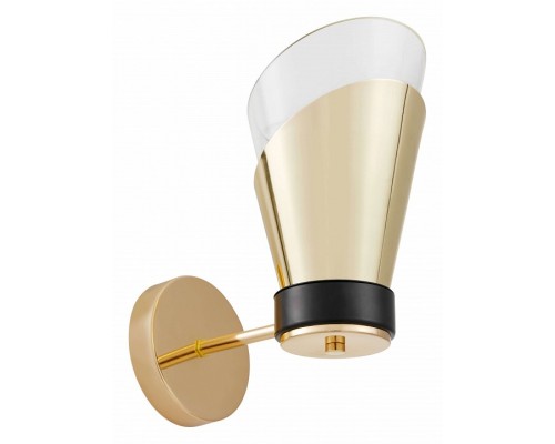 Бра LUMINA DECO Fabro LDW 7013-1 F.GD+PR Бра LUMINA DECO Fabro LDW 7013-1 F.GD+PR
