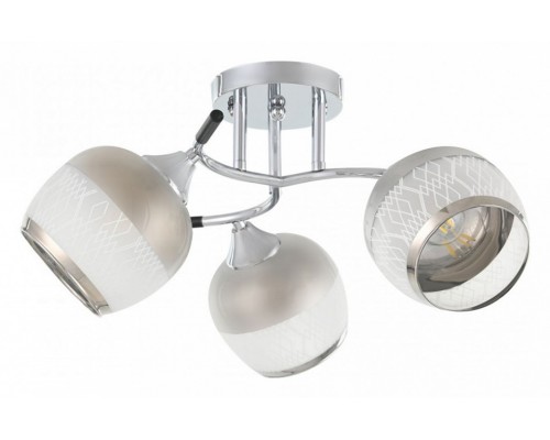 Потолочная люстра Arte Milano AMALFI-325885 325985/3 CR+BK Потолочная люстра Arte Milano AMALFI-325885 325985/3 CR+BK