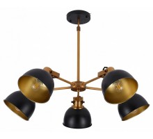 Люстра на штанге LUMINA DECO Belmonti LDP D017-5 BK