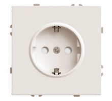 Розетка с заземлением и со шторкой, без рамки Stekker Эмили 49906