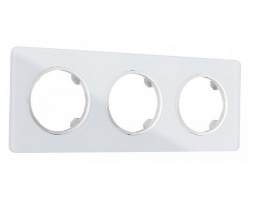 Рамка на 3 поста Arte Milano am-502.13 502.13-3.white Рамка на 3 поста Arte Milano am-502.13 502.13-3.white