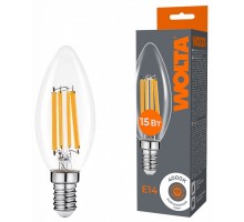 Лампа светодиодная Wolta  E14 15Вт 4000K WF-C35-15W4KE14