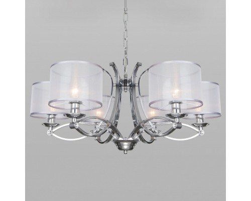 Потолочная люстра Eurosvet Fabiola 60124/6 хром Smart