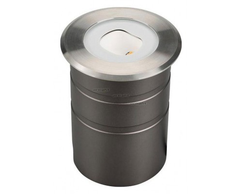Встраиваемый в дорогу светильник Arlight LTD-GROUND-TILT-R80-9W Warm3000 (SL, 60 deg, 230V) 024950 Встраиваемый в дорогу светильник Arlight LTD-GROUND-TILT-R80-9W Warm3000 (SL, 60 deg, 230V) 024950