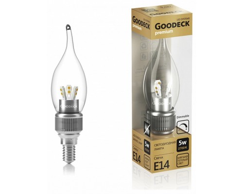 Лампа светодиодная Kink Light  E14 5Вт K 1005011105D/GL