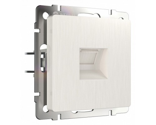 Розетка Ethernet RJ-45 без рамки Werkel перламутровый рифленый W1181013 Розетка Ethernet RJ-45 без рамки Werkel перламутровый рифленый W1181013