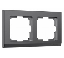 Рамка на 2 поста Werkel Stark (графит матовый) W0021864