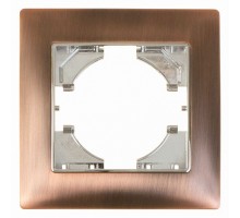 Рамка на 1 пост Gusi Electric BRAVO С1010-038