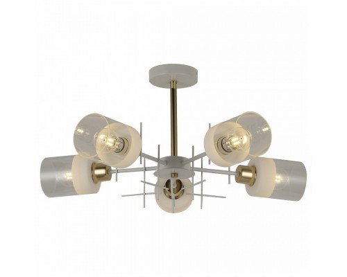 Люстра на штанге TopLight Chloe TL1253D-05WG