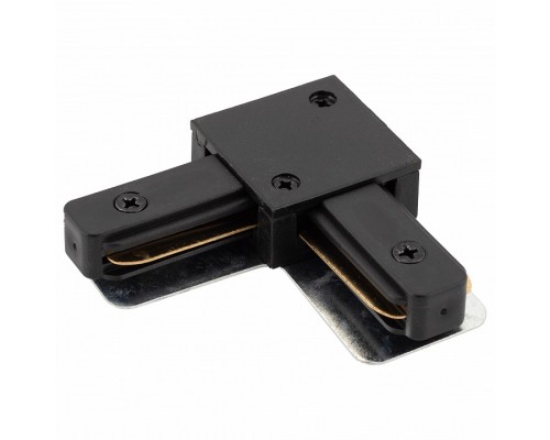 Соединитель угловой L-образный для треков Denkirs DK Track Black TR1102-BK Соединитель угловой L-образный для треков Denkirs DK Track Black TR1102-BK
