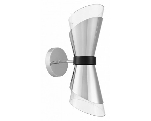 Бра LUMINA DECO Fabro LDW 7013-2 CHR+PR Бра LUMINA DECO Fabro LDW 7013-2 CHR+PR