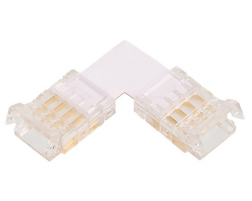 Соединитель лент угловой жесткий Wolta  WLS-4PIN-RGB-10MM-L