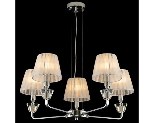 Подвесная люстра ILLUMICO IL5274-5N-27 CR Подвесная люстра ILLUMICO IL5274-5N-27 CR