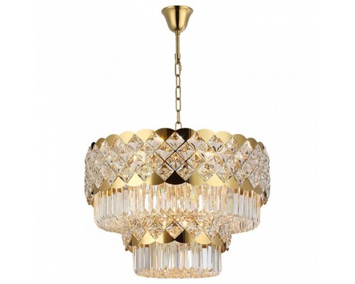 Подвесная люстра Newport ASHLEY 8301/60 C gold polished