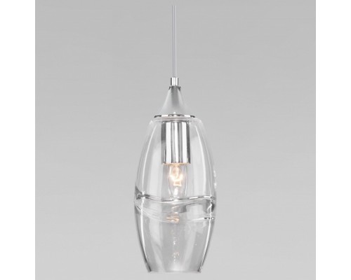 Подвесной светильник Eurosvet Lotus 50222/1 прозрачный
