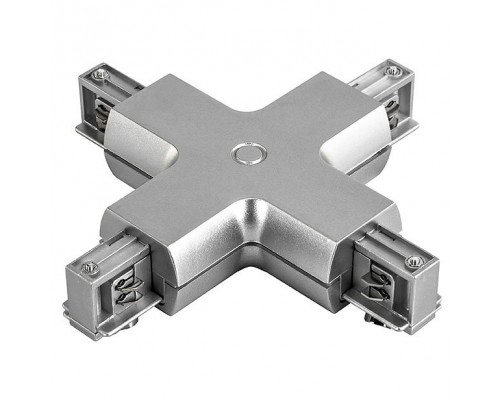 Соединитель с токопроводом X-образный для треков Lightstar Barra 504149 Соединитель с токопроводом X-образный для треков Lightstar Barra 504149