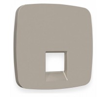 Накладка для розетки RJ-11 или RJ-45 Ambrella Volt Quant OP3720