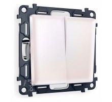 Выключатель проходной двухклавишный Ambrella Volt Quant MA203020