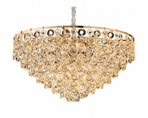 Подвесная люстра Newport 5260 5265+16/C gold Подвесная люстра Newport 5260 5265+16/C gold