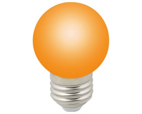Лампа светодиодная Volpe Sky E27 1Вт K LED-G45-1W/ORANGE/E27/FR/С Лампа светодиодная Volpe Sky E27 1Вт K LED-G45-1W/ORANGE/E27/FR/С