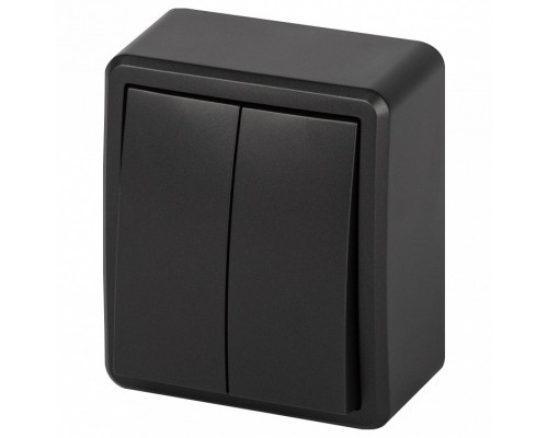 Выключатель двухклавишный Эра Эра Эксперт 11-1204-05