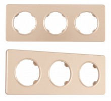 Рамка на 3 поста Arte Milano am-502.15 502.15-3.shampan