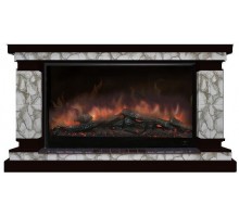 Комплект из электрокамина напольного и портала (143x45x82.5 см) Лорд Карелия Premier S14 ЛО000061