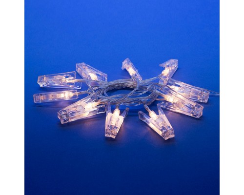 Гирлянда Супернить Uniel ULD-S0200 ULD-S0200-010/STB/2AA WARM WHITE IP20 CLIPS Гирлянда Супернить Uniel ULD-S0200 ULD-S0200-010/STB/2AA WARM WHITE IP20 CLIPS