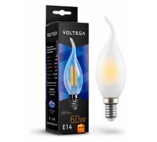 Лампа светодиодная Voltega Candel wind matt 6W E14 6Вт 2800K 7025