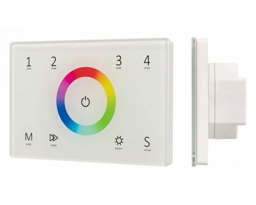 Панель-регулятора цвета RGB сенсорная встраиваемая Arlight SMART 28402 Панель-регулятора цвета RGB сенсорная встраиваемая Arlight SMART 28402