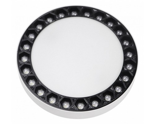 Накладной светильник iLedex Technical Mercury 5552-24W-D165-3/4K-WH+BK Накладной светильник iLedex Technical Mercury 5552-24W-D165-3/4K-WH+BK