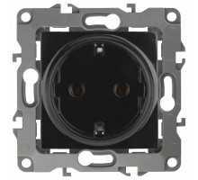 Розетка с заземлением, без рамки Эра Эра 12 12-2101-06