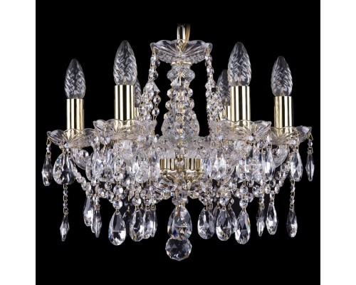 Подвесная люстра Bohemia Ivele Crystal 1413 1413/6/141/G Подвесная люстра Bohemia Ivele Crystal 1413 1413/6/141/G