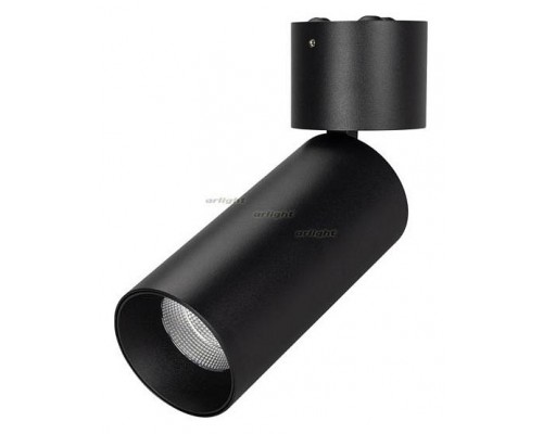 Светильник на штанге Arlight SP-POLO-SURFACE-FLAP-R65-8W Warm3000 (BK-BK, 40 deg) 027530 Светильник на штанге Arlight SP-POLO-SURFACE-FLAP-R65-8W Warm3000 (BK-BK, 40 deg) 027530