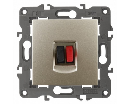 Розетка акустическая без рамки Эра Эра Elegance 14-3111-04