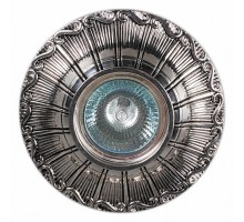 Встраиваемый светильник Sneha  6010/D MR16 SL+BK
