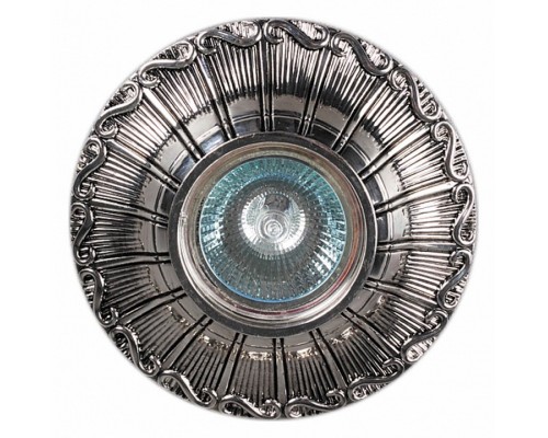 Встраиваемый светильник Sneha 6010/D MR16 SL+BK Встраиваемый светильник Sneha 6010/D MR16 SL+BK