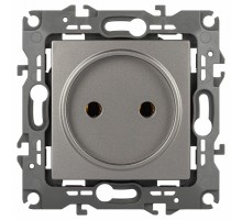 Розетка без заземления, без рамки Эра Эра 12 12-2105-16