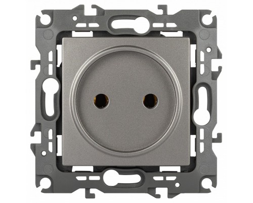 Розетка без заземления, без рамки Эра Эра 12 12-2105-16