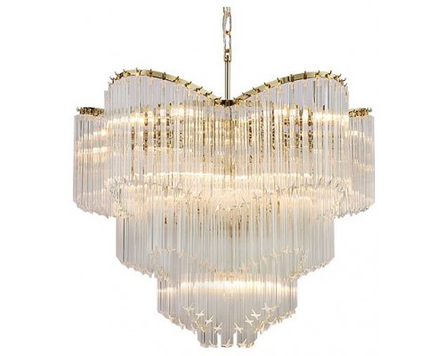 Подвесная люстра Newport 8900 8918/C gold Подвесная люстра Newport 8900 8918/C gold