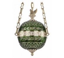 Подвесной светильник Bohemia Ivele Crystal 7100 71000P/25 GW Clear-Green/H-1J FS1S