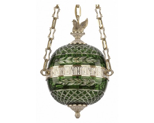 Подвесной светильник Bohemia Ivele Crystal 7100 71000P/25 GW Clear-Green/H-1J FS1S Подвесной светильник Bohemia Ivele Crystal 7100 71000P/25 GW Clear-Green/H-1J FS1S