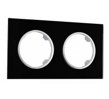 Рамка на 2 поста Arte Milano am-502.01 502.01-2.black