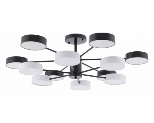 Люстра на штанге Arte Milano Ferrara 250906/12B Bk/Wh Люстра на штанге Arte Milano Ferrara 250906/12B Bk/Wh